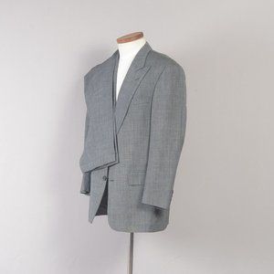 Hart Schaffner & Marx Men's Suit Wool Gray 42R 34X34